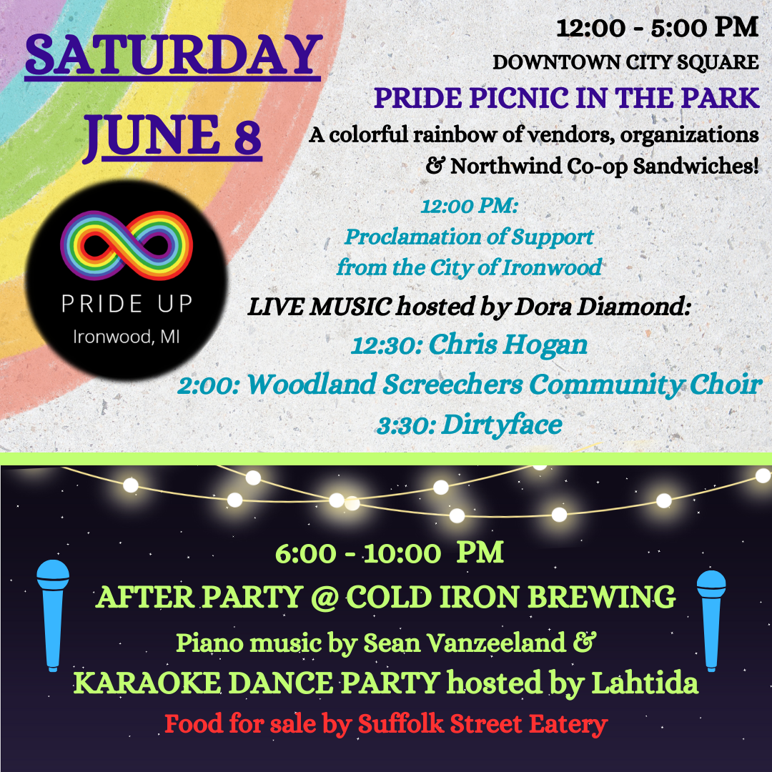 2024 Pride UP Festival - FeLiveLife - Gogebic Iron Range Event Calendar