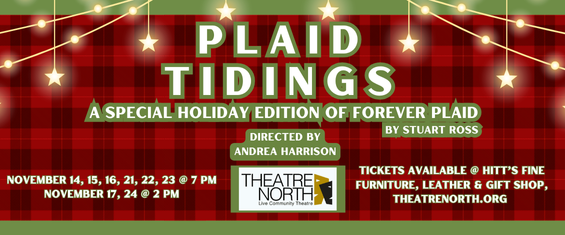 plaid tidings banner