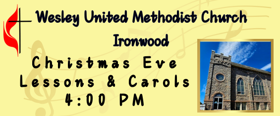 WUMC Banner - Christmas Eve